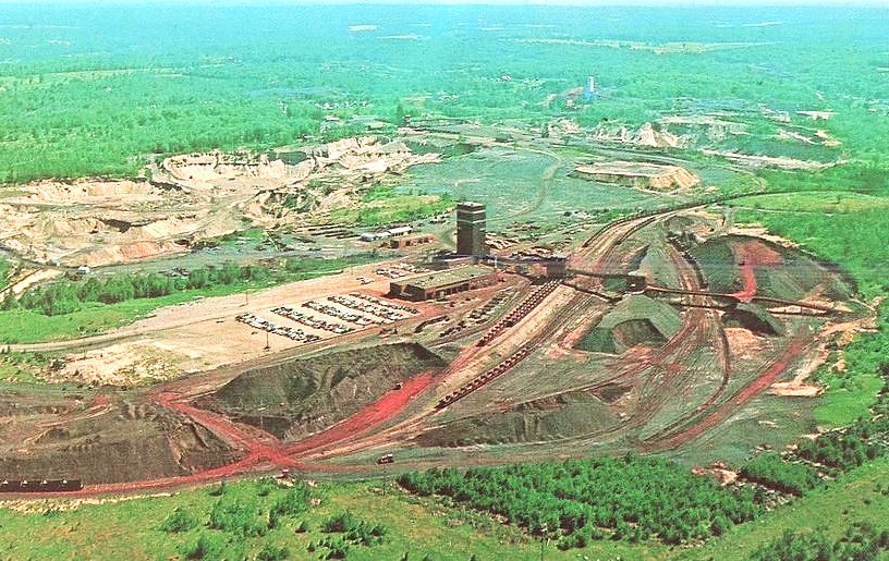 Sherwood Mine Overhead view